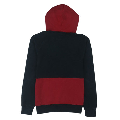 Jordan Mens Black Red Pullover Hoodie M Logo Fleece Sportswear