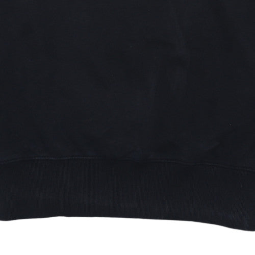 Adidas Womens Black Crew Neck Pullover Sweatshirt Size 20