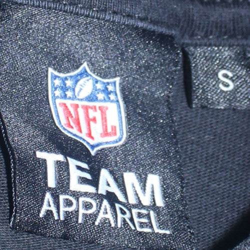 NFL Team Apparel Women’s Black Raiders Sweatshirt Size S Cotton Pullover