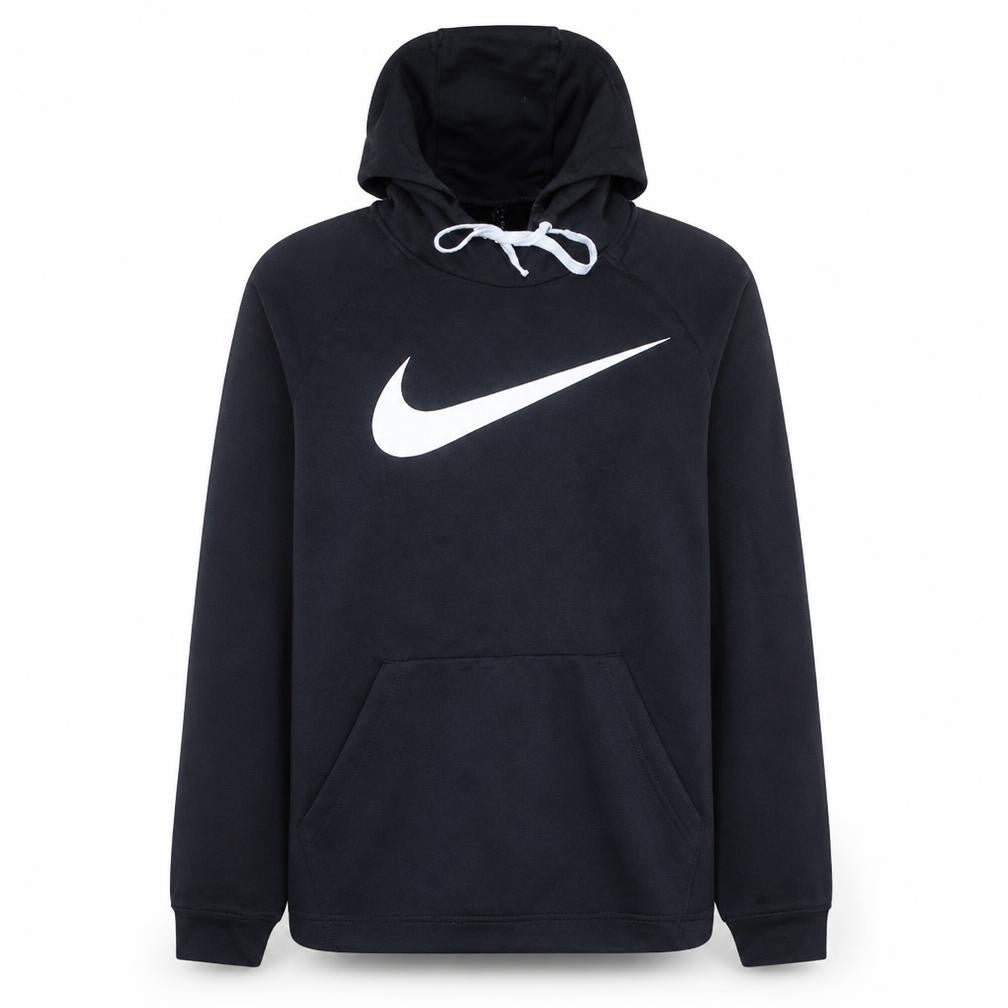 Nike Womens Black Hoodie Medium Dri-Fit Pullover Sweatshirt