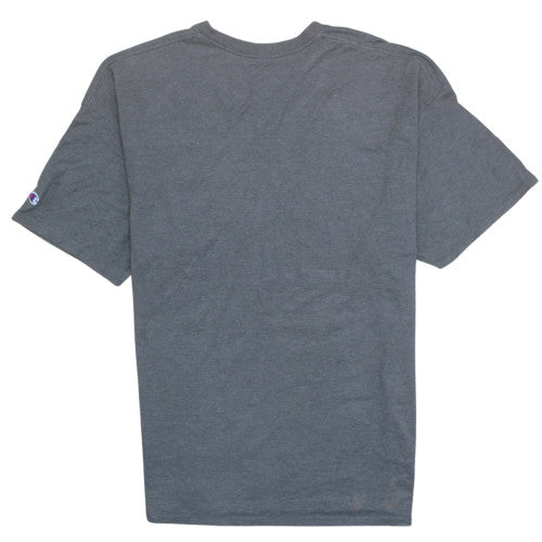 Champion Men's Grey 2XL V-Neck Short Sleeve T-Shirt