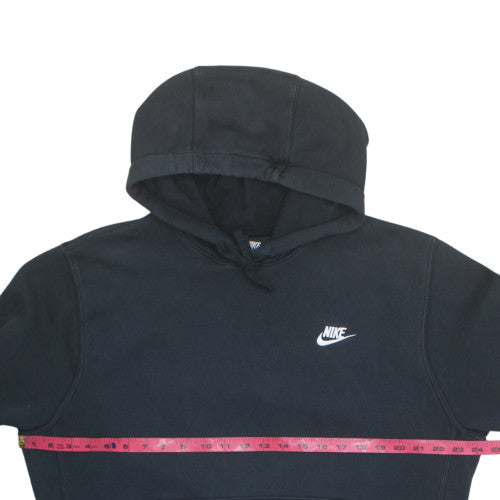 Nike Men's Black Pullover Hoodie L Fleece Regular Fit Sportswear