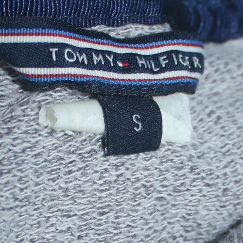 Tommy Hilfiger Women Grey Crew Neck Pullover Sweatshirt S