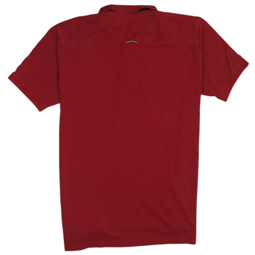 Tommy Hilfiger Men's Red 2XL Regular Fit Cotton Polo Shirt