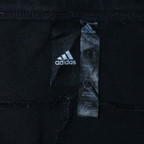 Adidas Men’s Black Jogger Trousers L Regular Fit Sportswear