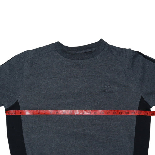 Lonsdale Men's Grey Crew Neck Pullover Sweatshirt M
