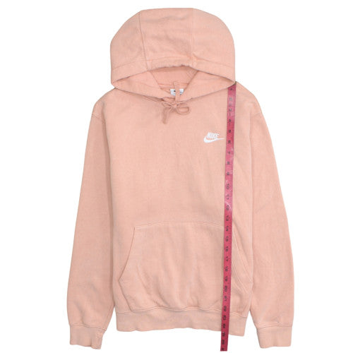 Nike Women’s Pink Pullover Hoodie Small Fleece Lined Casual
