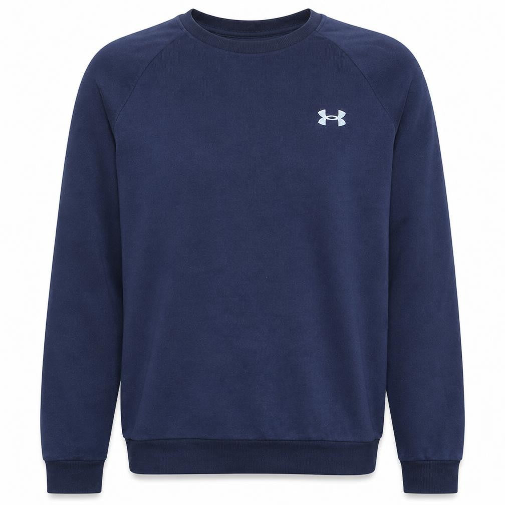 Under Armour Men's Blue Medium Crew Neck Pullover Sweatshirt