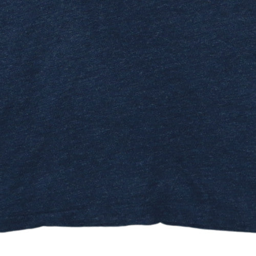 Polo Ralph Lauren Men's Blue Long Sleeve Crew Neck Cotton T-Shirt M