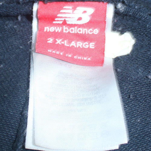 New Balance Mens Black 2XL Sweatpants Fleece Elastic Waist Sports Trousers