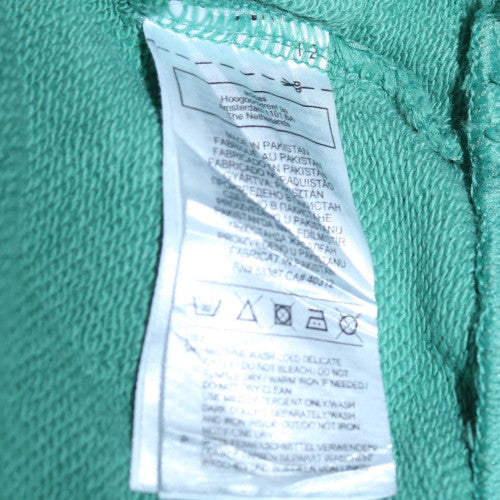 Adidas Men’s Green Pullover Hoodie Size S Regular Fit Fleece