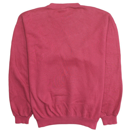Champion Men's Red 2XL Pullover Fleece Sweatshirt Logo Crew Neck