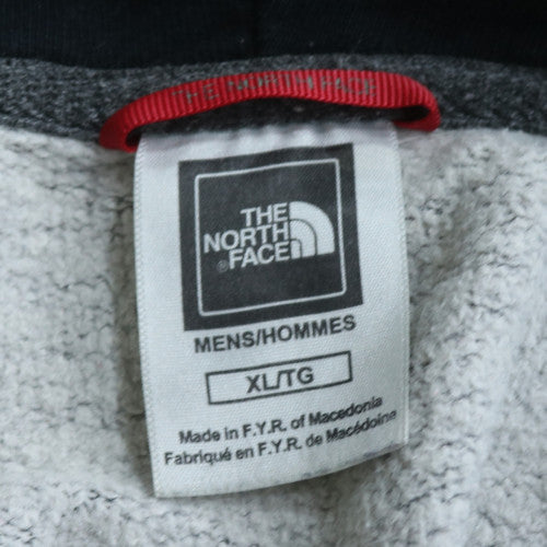 The North Face Men’s Grey XL Pullover Hoodie Fleece Lined Sweatshirt