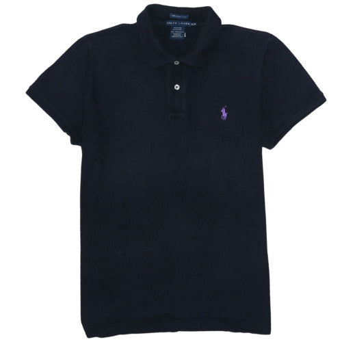 Ralph Lauren Men's Black Slim Fit Polo Shirt Size M