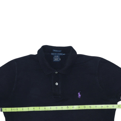 Ralph Lauren Men's Black Slim Fit Polo Shirt Size M