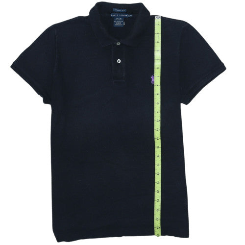Ralph Lauren Men's Black Slim Fit Polo Shirt Size M