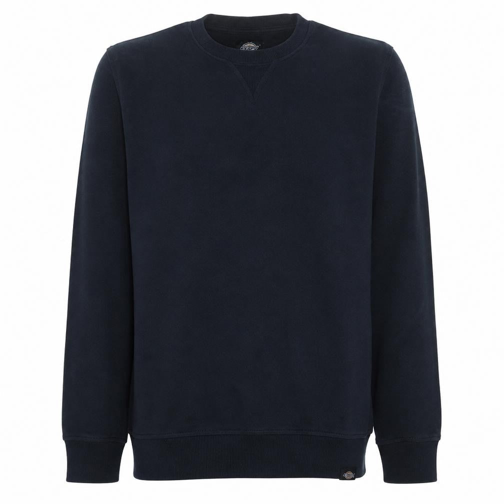 Dickies Men's Black Medium Crew Neck Cotton Sweatshirt
