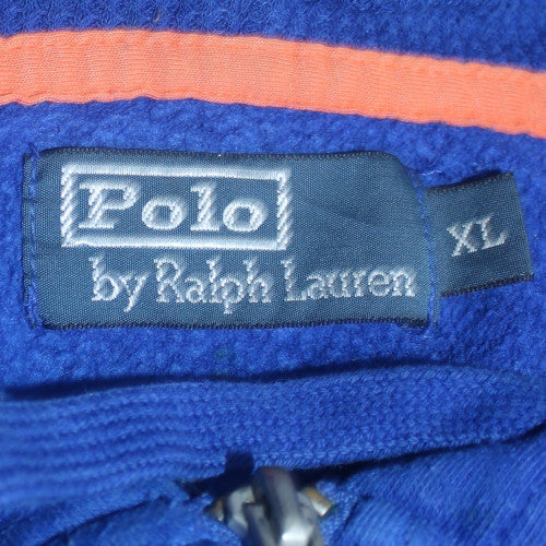 Polo Ralph Lauren Men’s Blue XL Full Zip Hoodie Sweatshirt