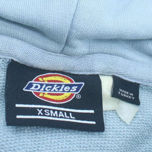 Dickies Men's Blue XS Pullover Hoodie Sweatshirt with Logo