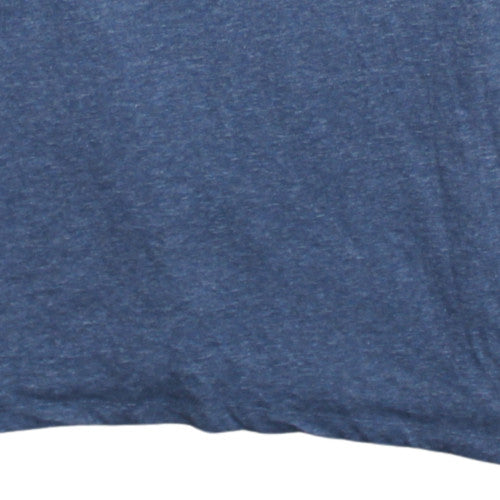 Nike Men's Blue Dri-Fit 2XL Sports Crew Neck T-Shirt