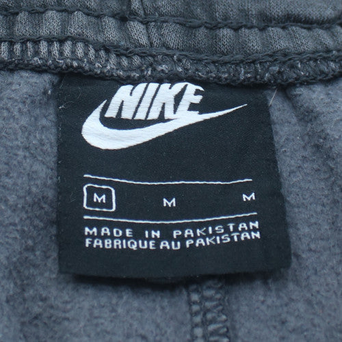 Nike Men's Grey Camo Fleece Joggers M - Comfortable Casual Tapered Pants