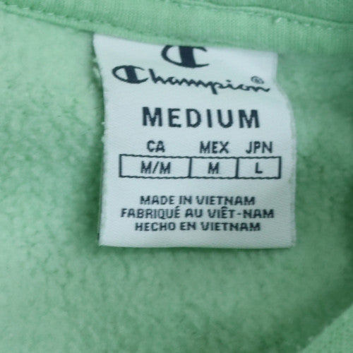 Champion Womens Mint Green Medium Pullover Hoodie Sweatshirt
