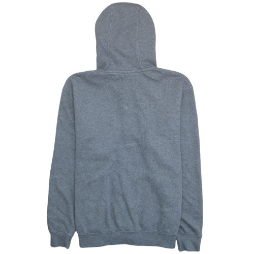 Nike Men's Grey Full Zip Hoodie L Fleece Sports Sweatshirt