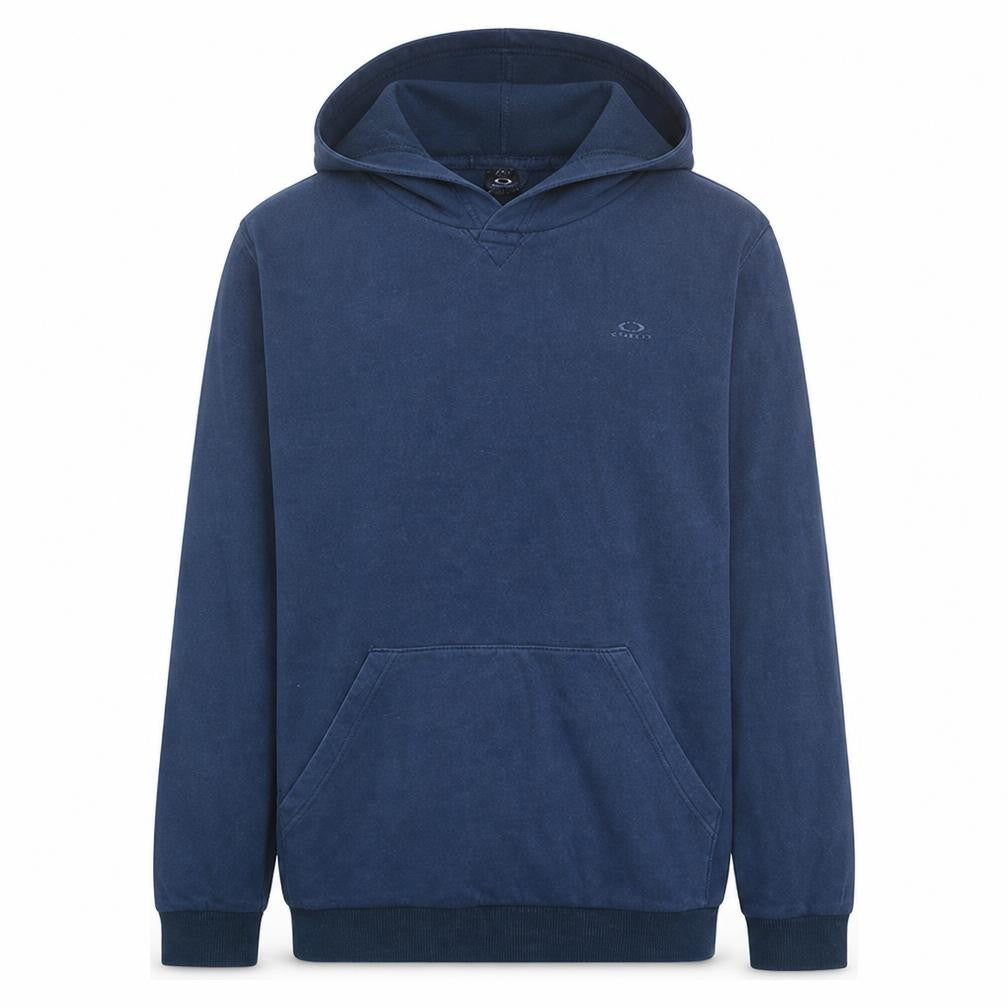 Oakley Men's Blue Pullover Hoodie L Regular Fit Fleece Sweatshirt