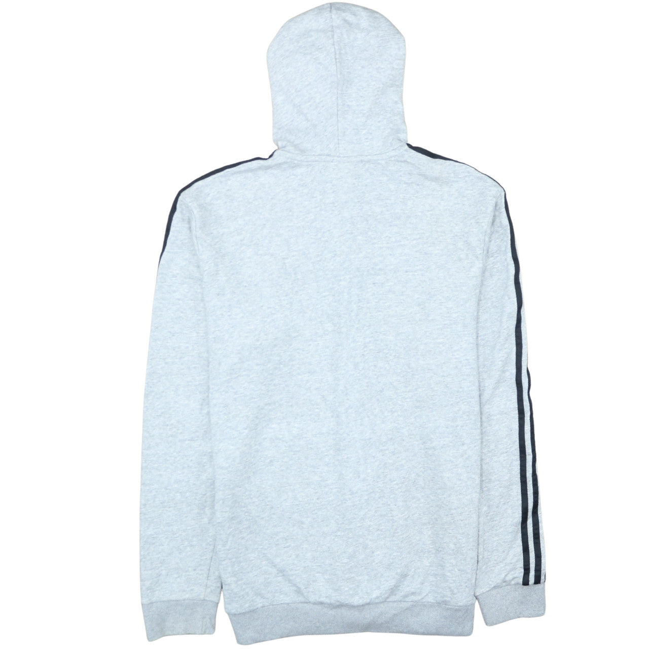 Adidas Men's Grey Full Zip Hoodie Size L Sportswear