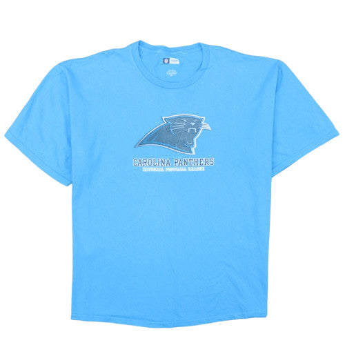 NFL Team Apparel Carolina Panthers Blue 2XL Men's Graphic T-Shirt