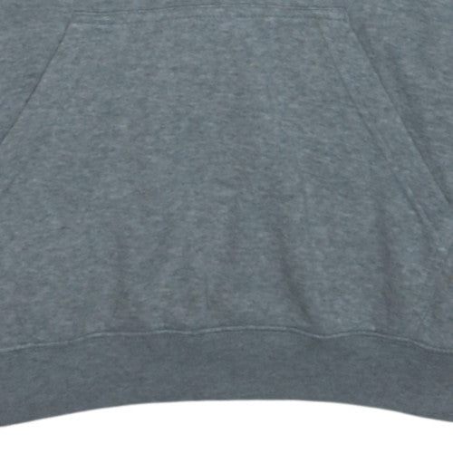 Nike Mens Grey Pullover Hoodie Size L Fleece Sportswear