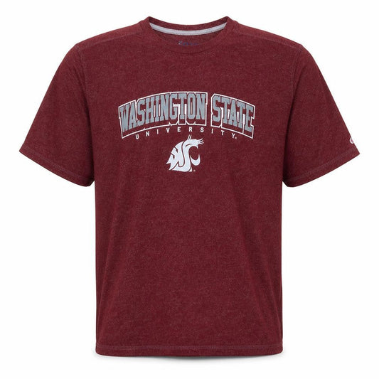 Champion Men's Maroon Washington State University Crew Neck T-Shirt XL
