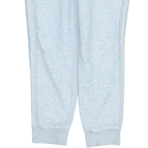 adidas Womens Grey Jogger Sweatpants Size 12 Regular Fit
