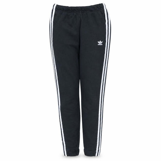 Adidas Womens Black Jogger Trousers Size 8 Cotton Blend Sportswear