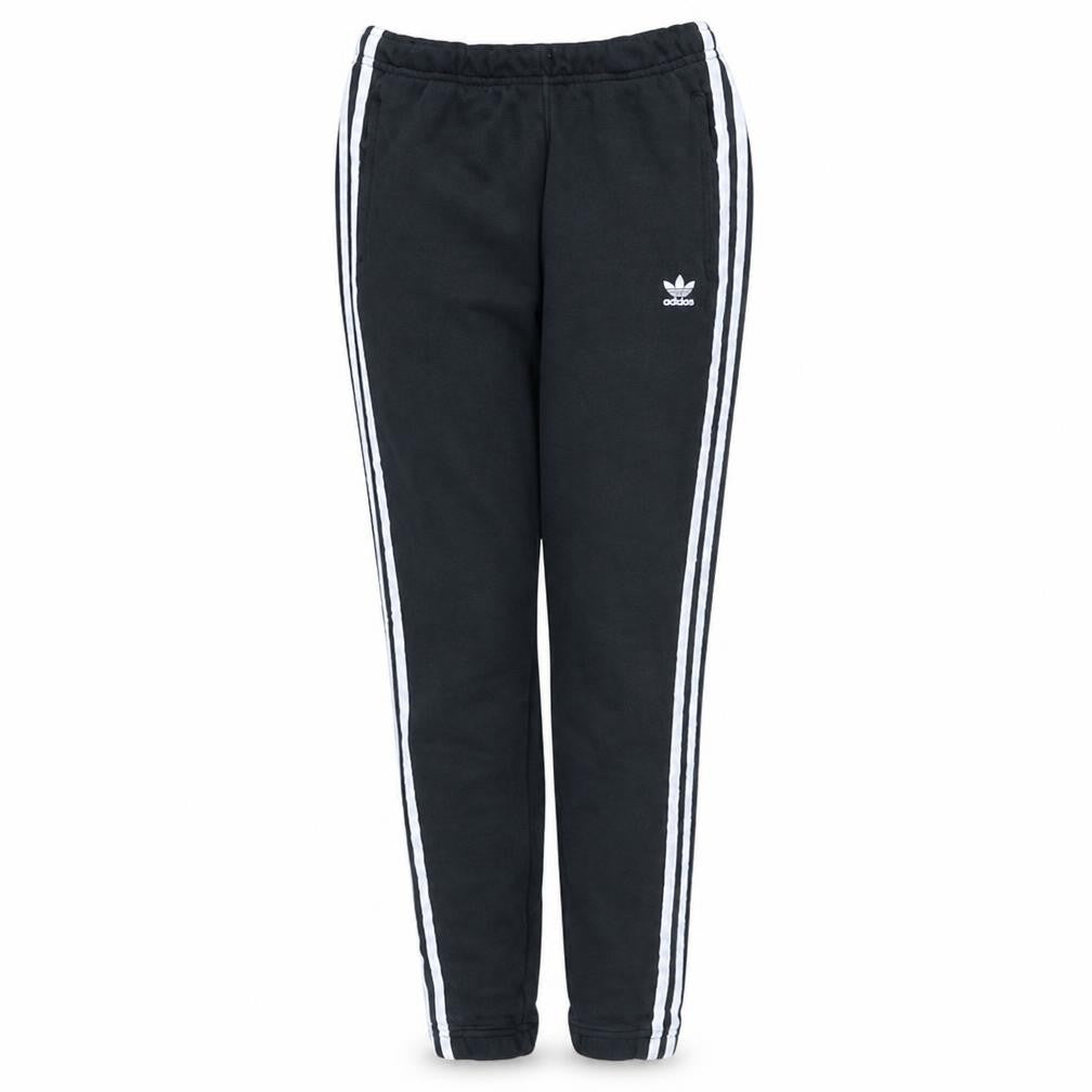 Adidas Womens Black Jogger Trousers Size 8 Cotton Blend Sportswear