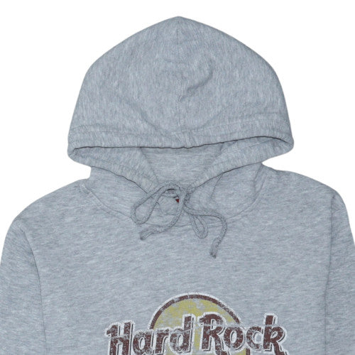 Hard Rock Cafe New York Womens Grey Pullover Hoodie Size M