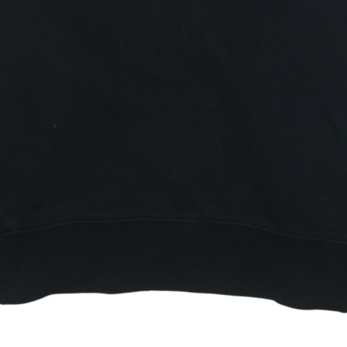 Adidas Women Black Size 16 Pullover Hoodie Sweatshirt
