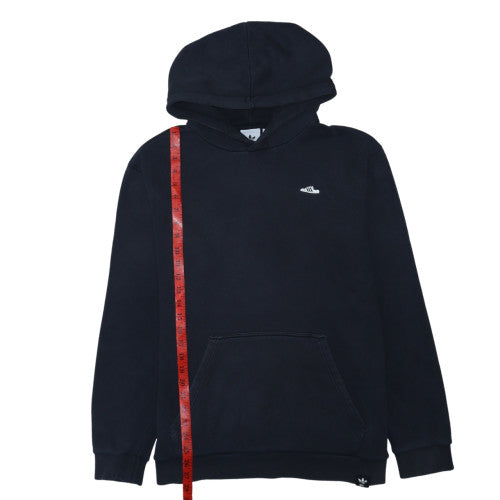 Adidas Men's Black Pullover Hoodie L Logo Sports Cotton