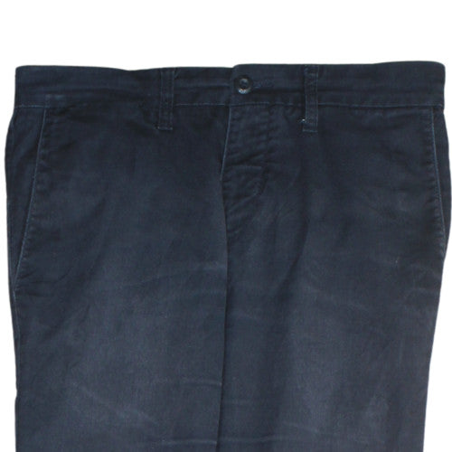 Carhartt WIP Men's Navy Chino Trousers Size 30x32 Cotton Blend