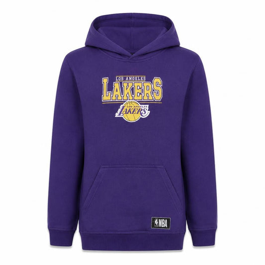 NBA Los Angeles Lakers Boys Purple Pullover Hoodie - Size 14 Years