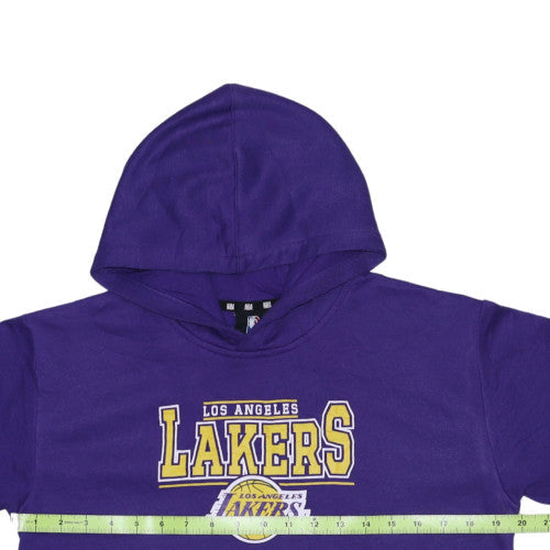 NBA Los Angeles Lakers Boys Purple Pullover Hoodie - Size 14 Years