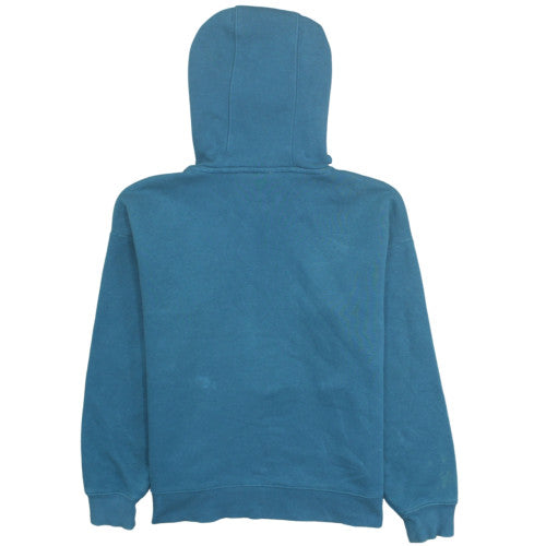 FILA Men's Blue Pullover Hoodie M Regular Fleece Sweatshirt