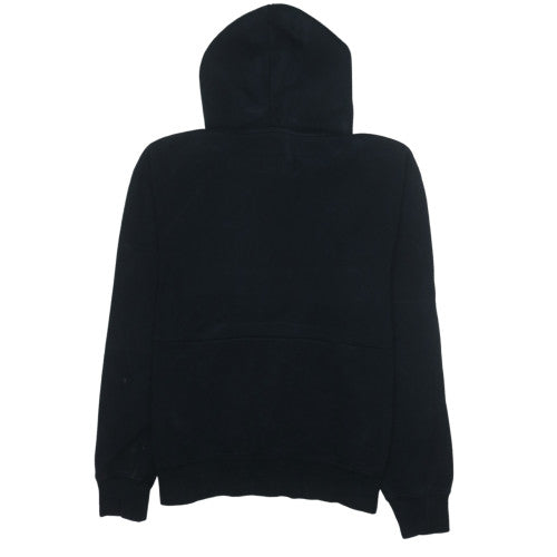 Jordan Mens Black Pullover Hoodie M Logo Graphic Cotton Blend