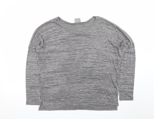 Vero Moda Women’s Grey Long Sleeve Jersey T-Shirt Size L