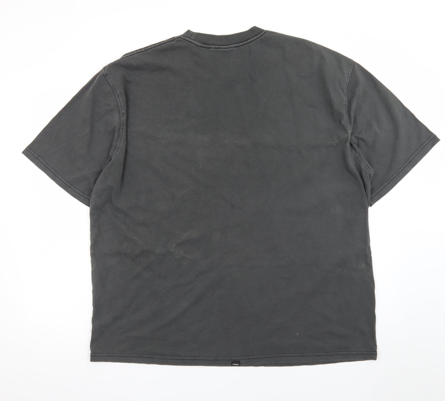 Thrills Men's Black Graphic Short Sleeve Cotton T-Shirt M