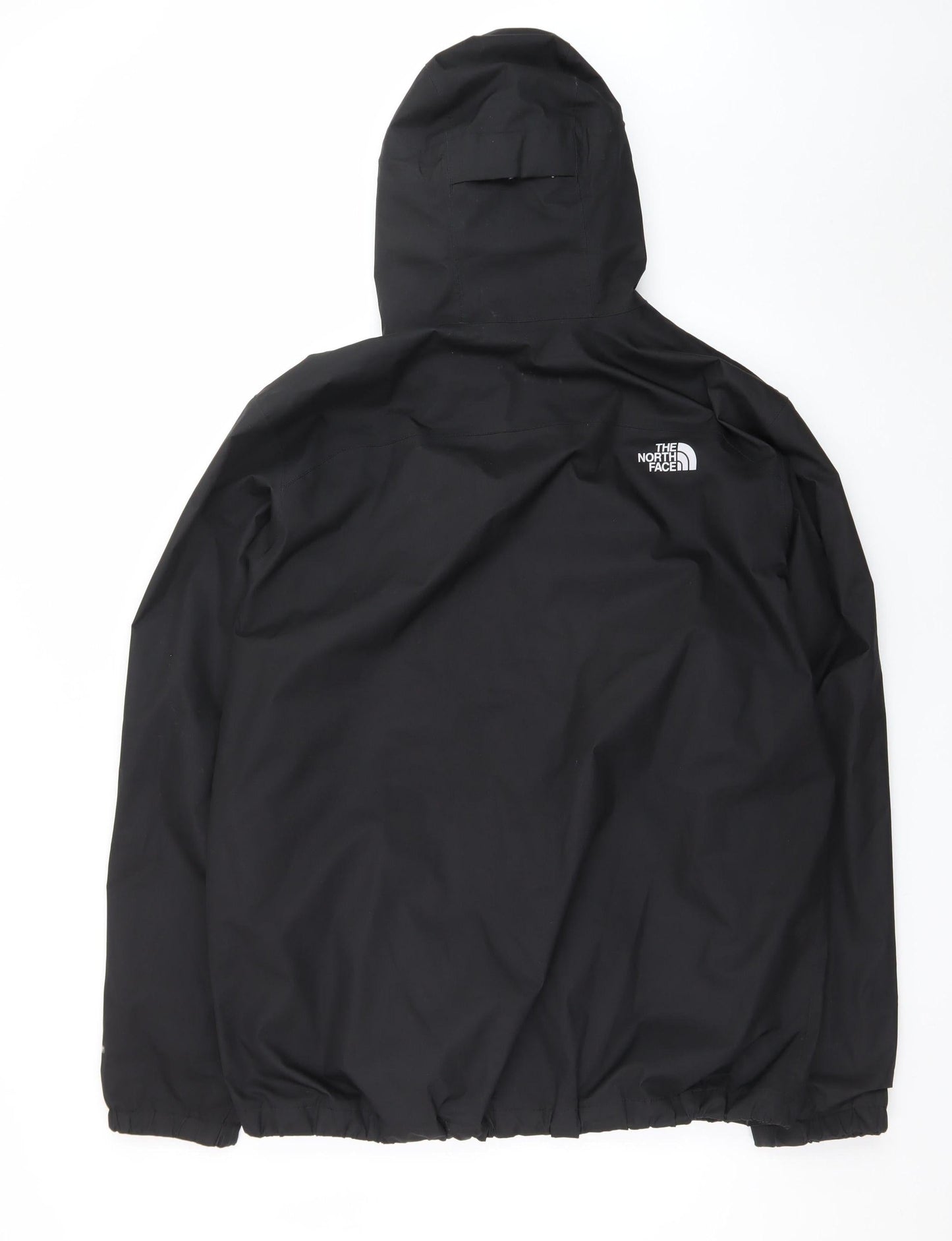 The North Face Men's Black XL Waterproof Hooded Rain Jacket