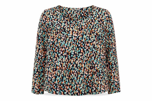Pepperberry Women’s Multicoloured Viscose Tunic Blouse Size 16