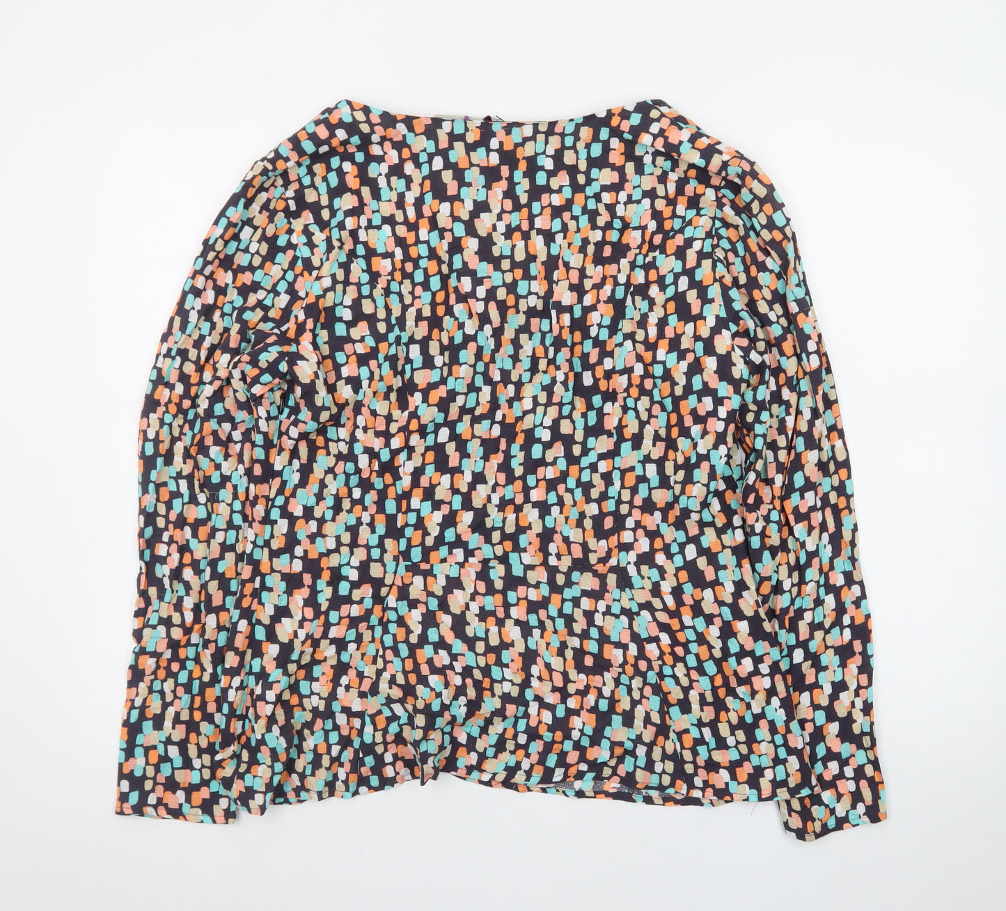 Pepperberry Women’s Multicoloured Viscose Tunic Blouse Size 16
