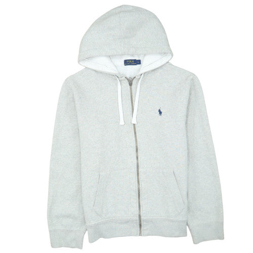 Polo Ralph Lauren Men's Grey Full Zip Hoodie Size L
