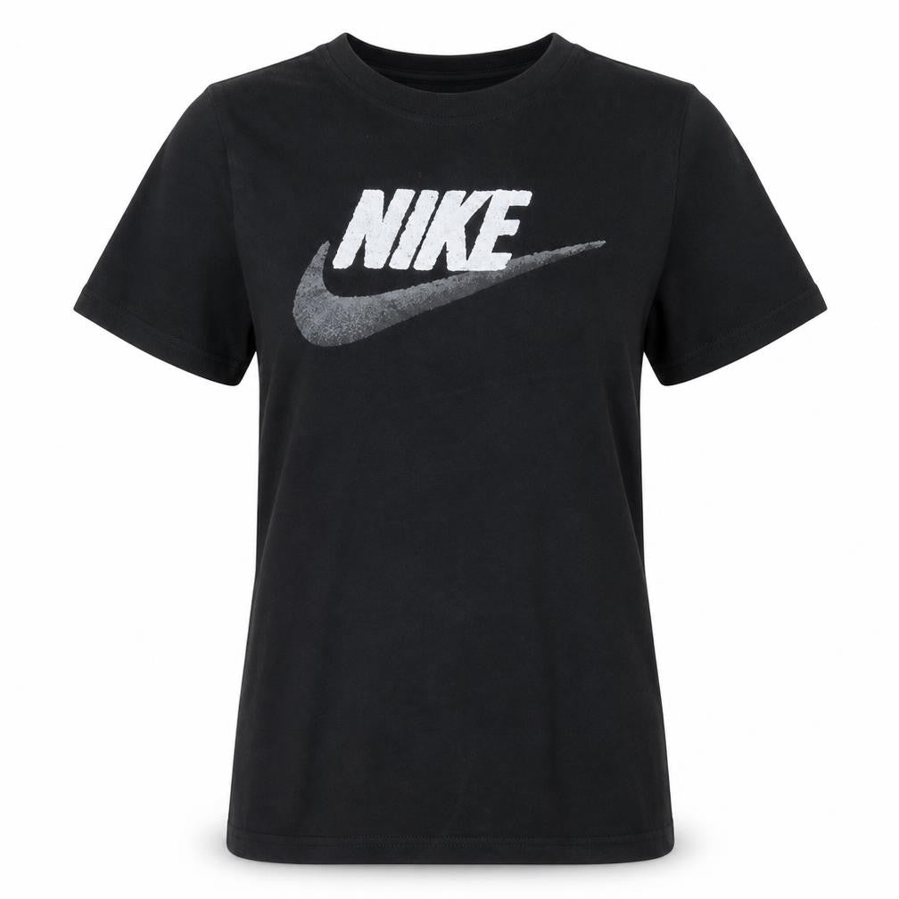 Nike Women's Black S Basic Short Sleeve Logo T-Shirt